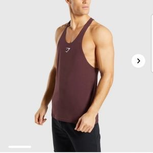 Gymshark critical stringer- Ox blood XL